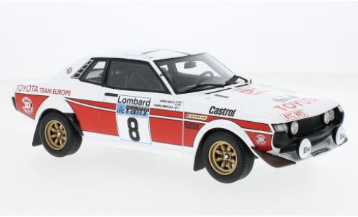 Coche miniatura Toyota Celica 1/18 Ottomobile (RA21) No.8 Rallye WM RAC Rallye 1977 Toyota Celica 1/18 Ottomobile (RA21) No.8 Rallye WM RAC Rallye 1977 coche miniatura