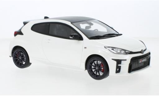 Coche miniatura Toyota Yaris 1/18 Ottomobile GR metallise blanche 2021 Toyota Yaris 1/18 Ottomobile GR metallise blanche 2021 coche miniatura