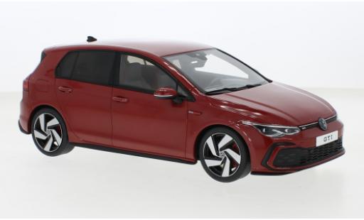 Coche miniatura Volkswagen Golf 1/18 Ottomobile VIII GTI metallise rojo 2021 Volkswagen Golf 1/18 Ottomobile VIII GTI metallise rojo 2021 coche miniatura