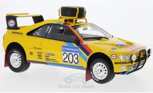 Coche miniatura Peugeot 405 1/18 Ottomobile T16 Grand Raid No.203 Camel Rallye Paris Dakar 1990 A.Vatanen/B.Berglund Peugeot 405 1/18 Ottomobile T16 Grand Raid No.203 Camel Rallye Paris Dakar 1990 A.Vatanen/B.Berglund coche miniatura