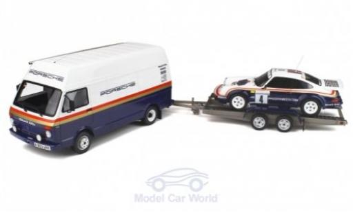 Coche miniatura Porsche 930 1/18 Ottomobile Set: Rallye No.4 Rothmans Rally Team Rothmans Rallye WM Rallye des 1000 Pistes 1984 Volkswagen LT + 911 SC RS + Trailer H.Toivonen/I.Grindrod Porsche 930 1/18 Ottomobile Set: Rallye No.4 Rothmans Rally Team Rothmans Rallye WM Rallye des 1000 Pistes 1984 Volkswagen LT + 911 SC RS + Trailer H.Toivonen/I.Grindrod coche miniatura