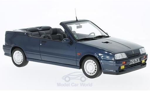 Coche miniatura Renault 19 1/18 Ottomobile 16S Cabriolet metalico azul Renault 19 1/18 Ottomobile 16S Cabriolet metalico azul coche miniatura