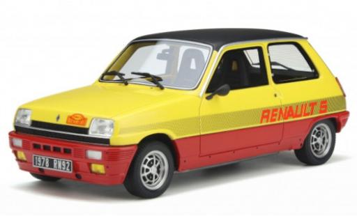 Coche miniatura Renault 5 1/18 Ottomobile TS Monte Carlo amarillo/rojo 1978 Renault 5 1/18 Ottomobile TS Monte Carlo amarillo/rojo 1978 coche miniatura