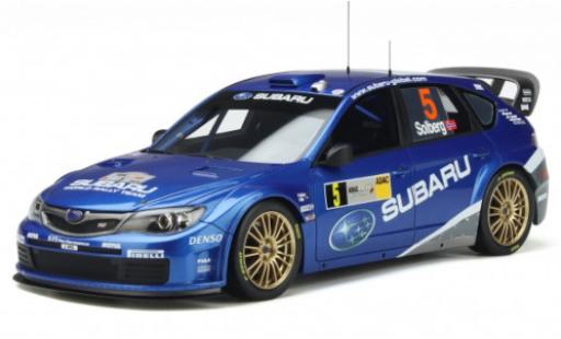 Coche miniatura Subaru Impreza 1/18 Ottomobile (S14) WRC No.5 World Rally Team Rallye WM Rallye Deutschland 2008 P.Solberg/P.Mills Subaru Impreza 1/18 Ottomobile (S14) WRC No.5 World Rally Team Rallye WM Rallye Deutschland 2008 P.Solberg/P.Mills coche miniatura