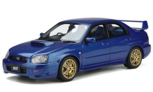 Subaru Impreza 1/18 Ottomobile WRX STI metalico azul RHD 2003 coche miniatura