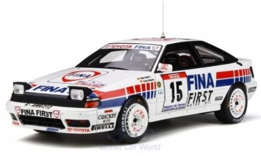 Coche miniatura Toyota Celica 1/18 Ottomobile GT-Four (ST165) No.15 Fina Rallye WM Tour de Corse 1991 M.Duez/K.Wicha Toyota Celica 1/18 Ottomobile GT-Four (ST165) No.15 Fina Rallye WM Tour de Corse 1991 M.Duez/K.Wicha coche miniatura