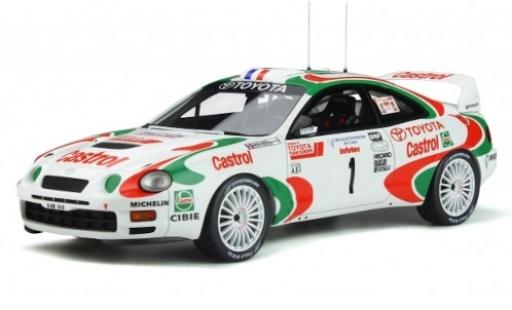 Coche miniatura Toyota Celica 1/18 Ottomobile GT Four (ST205) No.1 Team Castrol Europe Castrol Tour de Corse 1995 D.Auriol/D.Giraudet Toyota Celica 1/18 Ottomobile GT Four (ST205) No.1 Team Castrol Europe Castrol Tour de Corse 1995 D.Auriol/D.Giraudet coche miniatura