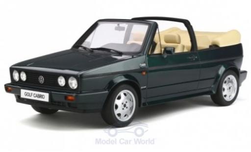 Coche miniatura Volkswagen Golf 1/12 Ottomobile I Cabriolet Classic Line metalico verde 1992 Volkswagen Golf 1/12 Ottomobile I Cabriolet Classic Line metalico verde 1992 coche miniatura