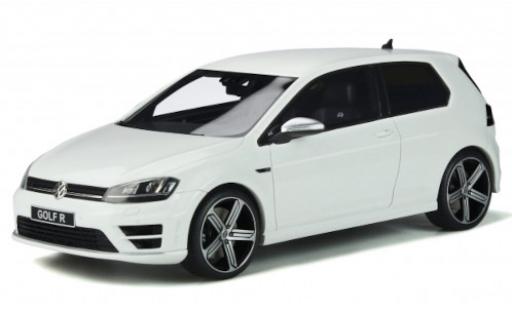 Coche miniatura Volkswagen Golf 1/18 Ottomobile VII R blanco 2014 Volkswagen Golf 1/18 Ottomobile VII R blanco 2014 coche miniatura