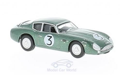 Aston Martin DB4 GT 1/76 Oxford GT Zagato No.3 Goodwood 2 VEV J.Clark coche miniatura