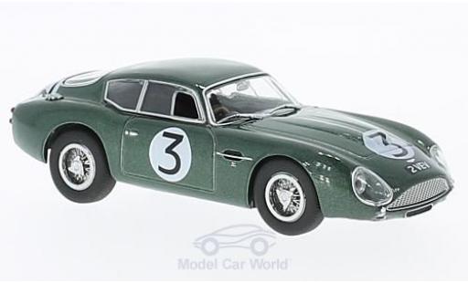 Coche miniatura Aston Martin DB4 1/43 Oxford GT Zagato VEV RHD No.3 Goodwood 1961 J.Clark Aston Martin DB4 1/43 Oxford GT Zagato VEV RHD No.3 Goodwood 1961 J.Clark coche miniatura