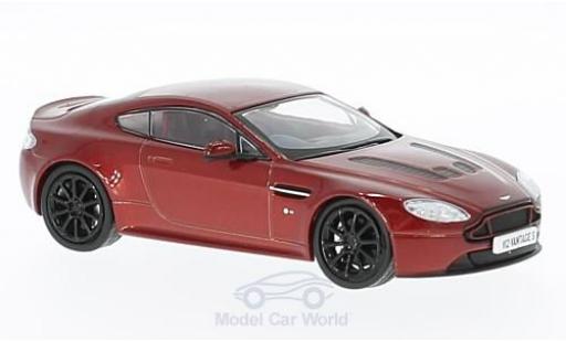 Aston Martin V12 Vantage 1/43 Oxford Vantage S metalico rojo RHD coche miniatura