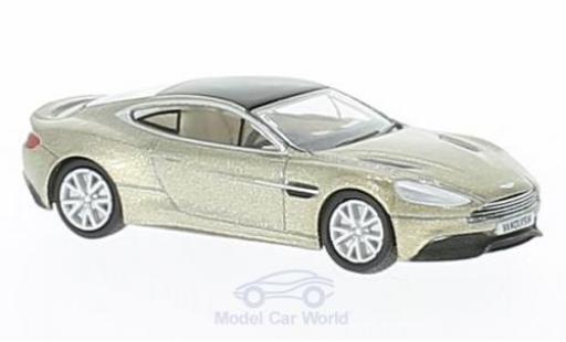 Aston Martin Vanquish 1/76 Oxford Coupe bronze RHD coche miniatura