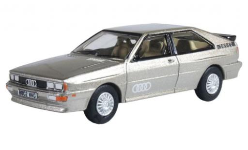 Audi Quattro 1/76 Oxford quattro metalico beige RHD coche miniatura