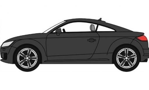 Audi TT 1/76 Oxford Coupe negro coche miniatura