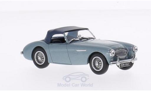 Coche miniatura Austin Healey 100 1/43 Oxford BN1 metalico azul/azul RHD Austin Healey 100 1/43 Oxford BN1 metalico azul/azul RHD coche miniatura