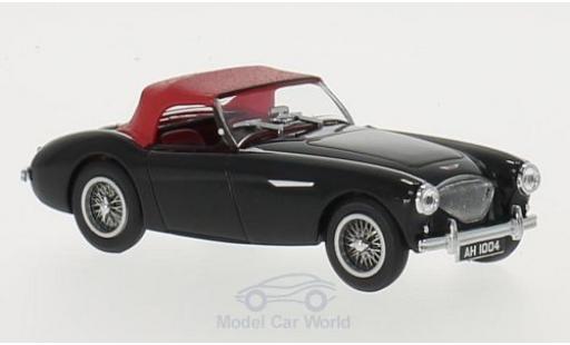 Coche miniatura Austin Healey 100 1/43 Oxford BN1 negro/rojo RHD Austin Healey 100 1/43 Oxford BN1 negro/rojo RHD coche miniatura