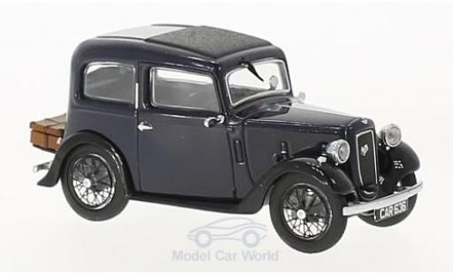Coche miniatura Austin Seven 1/43 Oxford Ruby Saloon azul RHD Austin Seven 1/43 Oxford Ruby Saloon azul RHD coche miniatura