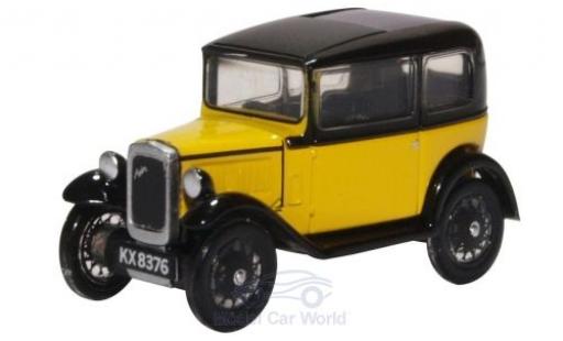 Coche miniatura Austin Seven 1/76 Oxford Saloon amarillo/negro Austin Seven 1/76 Oxford Saloon amarillo/negro coche miniatura