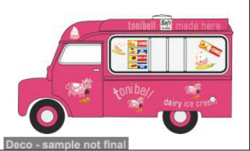 Coche miniatura Bedford CA 1/76 Oxford Ice Cream Van Tonibell 1:76 Bedford CA 1/76 Oxford Ice Cream Van Tonibell 1:76 coche miniatura