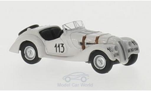 Coche miniatura Bmw 328 1938 1/76 Oxford RHD No.113 Mille Miglia 1938 A.Fane/B.James Bmw 328 1938 1/76 Oxford RHD No.113 Mille Miglia 1938 A.Fane/B.James coche miniatura