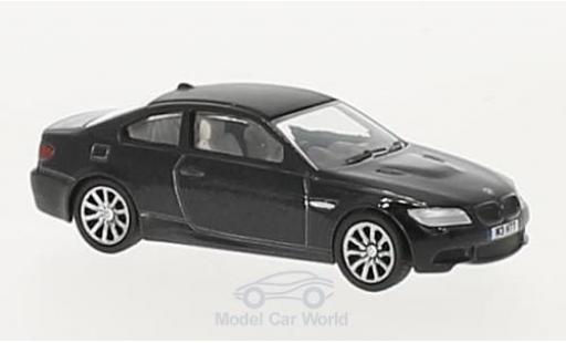 Coche miniatura Bmw M3 1/76 Oxford (E92) Coupe metalico negro RHD Bmw M3 1/76 Oxford (E92) Coupe metalico negro RHD coche miniatura