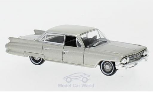 Cadillac Sedan 1/87 Oxford Deville metalico beige 1961 coche miniatura