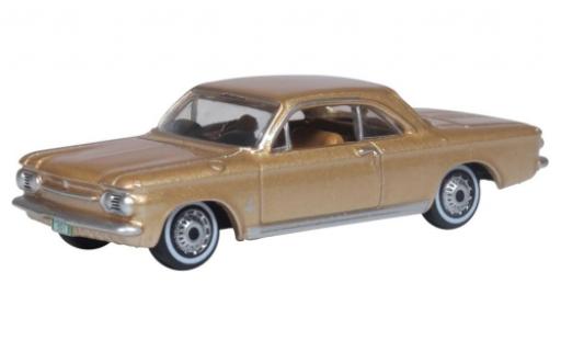 Coche miniatura Chevrolet Corvair 1/87 Oxford Coupe metalico beige 1963 Chevrolet Corvair 1/87 Oxford Coupe metalico beige 1963 coche miniatura