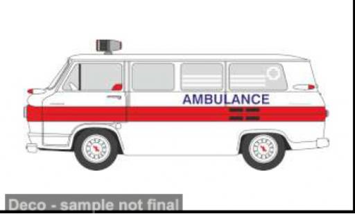 Coche miniatura Chevrolet Corvair 1/87 Oxford Greenbrier Amblewagon 1962 Ambulance 1:87 Chevrolet Corvair 1/87 Oxford Greenbrier Amblewagon 1962 Ambulance 1:87 coche miniatura