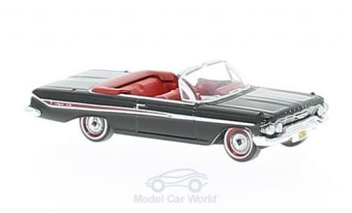 Coche miniatura Chevrolet Impala 1961 1/87 Oxford Convertible negro/rojo 1961 Chevrolet Impala 1961 1/87 Oxford Convertible negro/rojo 1961 coche miniatura
