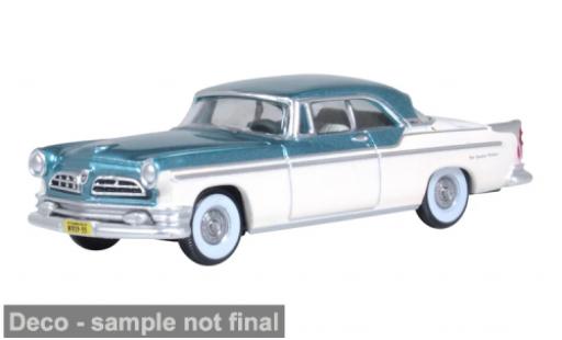 Coche miniatura Chrysler New Yorker 1/87 Oxford Deluxe Coupe St.Regis weiss/türkis 1955 1:87 Chrysler New Yorker 1/87 Oxford Deluxe Coupe St.Regis weiss/türkis 1955 1:87 coche miniatura