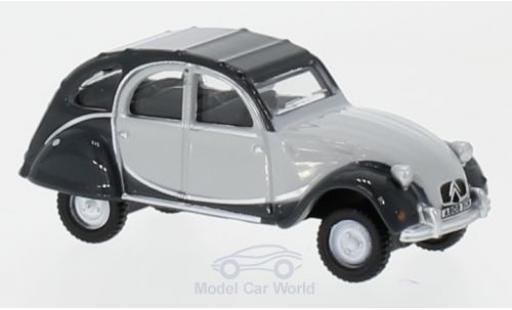 Citroen 2CV 1/76 Oxford Charleston gris/gris coche miniatura
