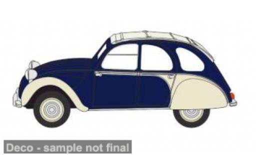 Citroen 2CV 1/76 Oxford Dolly blau/beige 1:76 coche miniatura