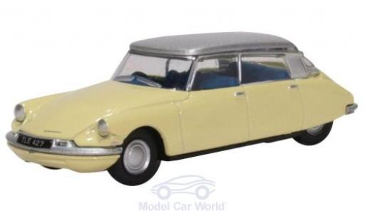 Citroen DS 1/76 Oxford 19 amarillo/gris coche miniatura