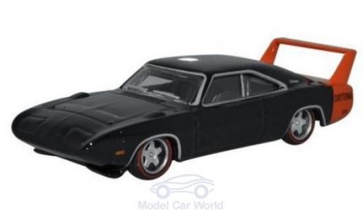 Dodge Charger 1/87 Oxford Daytona negro 1969 coche miniatura