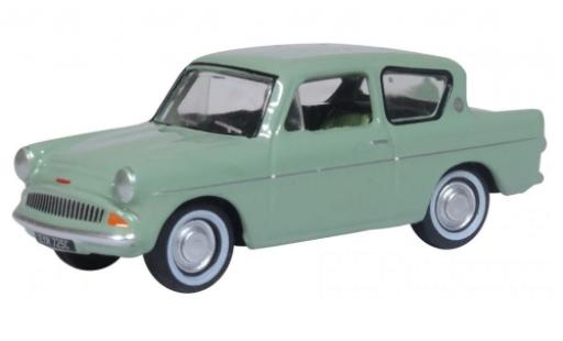 Ford Anglia 1/76 Oxford verde RHD coche miniatura