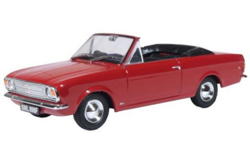 Coche miniatura Ford Cortina 1/43 Oxford Crayford Convertible rojo RHD geöffnetes Verdeck Ford Cortina 1/43 Oxford Crayford Convertible rojo RHD geöffnetes Verdeck coche miniatura