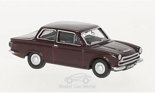 Coche miniatura Ford Cortina 1/76 Oxford MKI rojo RHD Ford Cortina 1/76 Oxford MKI rojo RHD coche miniatura