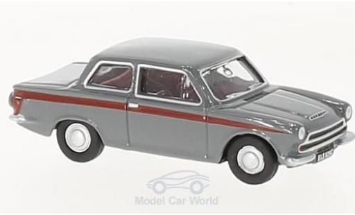 Coche miniatura Ford Cortina 1/76 Oxford MKI gris/rojo Ford Cortina 1/76 Oxford MKI gris/rojo coche miniatura