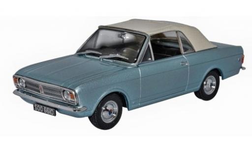 Coche miniatura Ford Cortina 1/43 Oxford MKII Crayford Convertible metalico azul/blanco RHD Ford Cortina 1/43 Oxford MKII Crayford Convertible metalico azul/blanco RHD coche miniatura