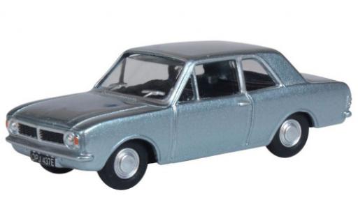Coche miniatura Ford Cortina 1/76 Oxford MkII metalico azul RHD Ford Cortina 1/76 Oxford MkII metalico azul RHD coche miniatura