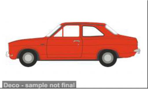 Coche miniatura Ford Escort 1/76 Oxford MK I naranja 1:76 Ford Escort 1/76 Oxford MK I naranja 1:76 coche miniatura