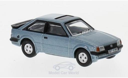 Coche miniatura Ford Escort 1981 1/76 Oxford MK III XR3i metalico azul 1981 Ford Escort 1981 1/76 Oxford MK III XR3i metalico azul 1981 coche miniatura