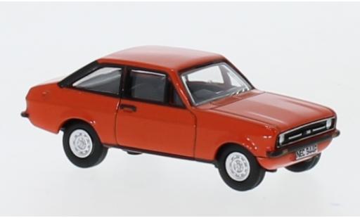 Coche miniatura Ford Escort 1/76 Oxford MKII rojo RHD Ford Escort 1/76 Oxford MKII rojo RHD coche miniatura