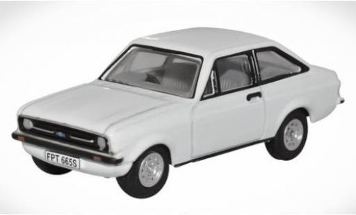 Coche miniatura Ford Escort 1/76 Oxford MkII blanco RHD Ford Escort 1/76 Oxford MkII blanco RHD coche miniatura