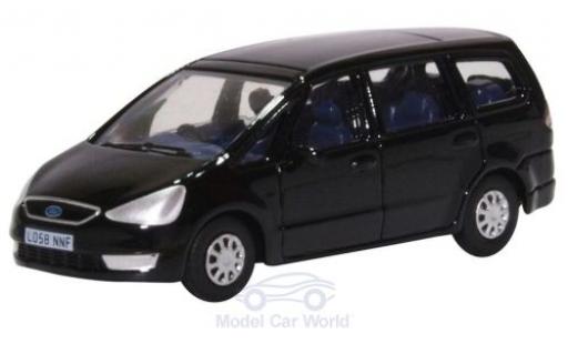 Ford Galaxy 1/76 Oxford negro coche miniatura