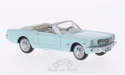 Ford Mustang 1/87 Oxford Convertible türkis 1956 coche miniatura