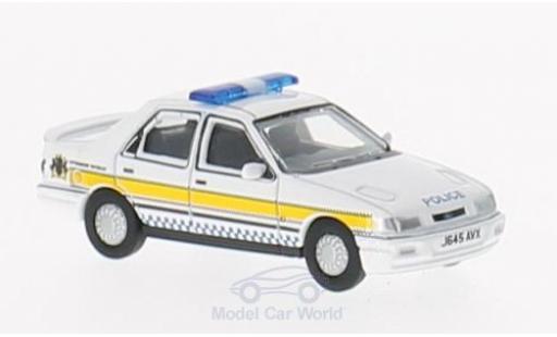 Ford Sierra Cosworth 1/76 Oxford RS Cosworth Sapphire RHD Nottinghamshire Police coche miniatura