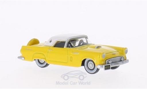 Coche miniatura Ford Thunderbird 1/87 Oxford amarillo/blanco 1956 Ford Thunderbird 1/87 Oxford amarillo/blanco 1956 coche miniatura