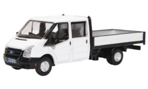 Coche miniatura Ford Transit 1/76 Oxford Double Cab Pickup blanco RHD Ford Transit 1/76 Oxford Double Cab Pickup blanco RHD coche miniatura